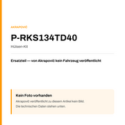 Akrapovic Hülsen-Kit P-RKS134TD40 — Platzhalter, kein Herstellerfoto verfügbar