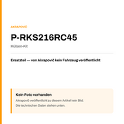 Akrapovic Hülsen-Kit P-RKS216RC45 — Platzhalter, kein Herstellerfoto verfügbar