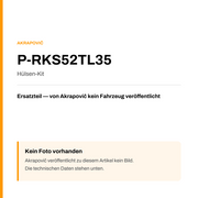 Akrapovic Hülsen-Kit P-RKS52TL35 — Platzhalter, kein Herstellerfoto verfügbar
