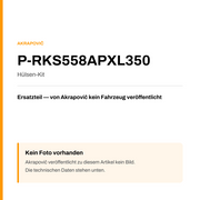 Akrapovic Hülsen-Kit P-RKS558APXL350 — Platzhalter, kein Herstellerfoto verfügbar