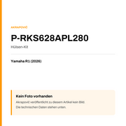 Akrapovic Hülsen-Kit Yamaha R1 (26-26) P-RKS628APL280 — Platzhalter, kein Herstellerfoto verfügbar