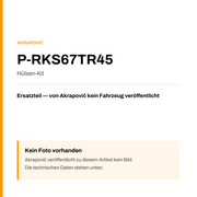 Akrapovic Hülsen-Kit P-RKS67TR45 — Platzhalter, kein Herstellerfoto verfügbar