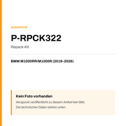 Akrapovic Repack-Kit BMW M1000RR / M1000R (19-26) P-RPCK322 — Platzhalter, kein Herstellerfoto verfügbar