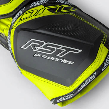 RST Pro Series GP D3O guantes de cuero de motocicleta | Hombre | Rojo/Blanco | 103715 