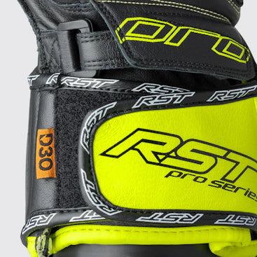 RST Pro Series GP D3O guantes de cuero de motocicleta | Hombre | Rojo/Blanco | 103715 