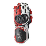RST Pro Series GP D3O guantes de cuero de motocicleta | Hombre | Rojo/Blanco | 103715 