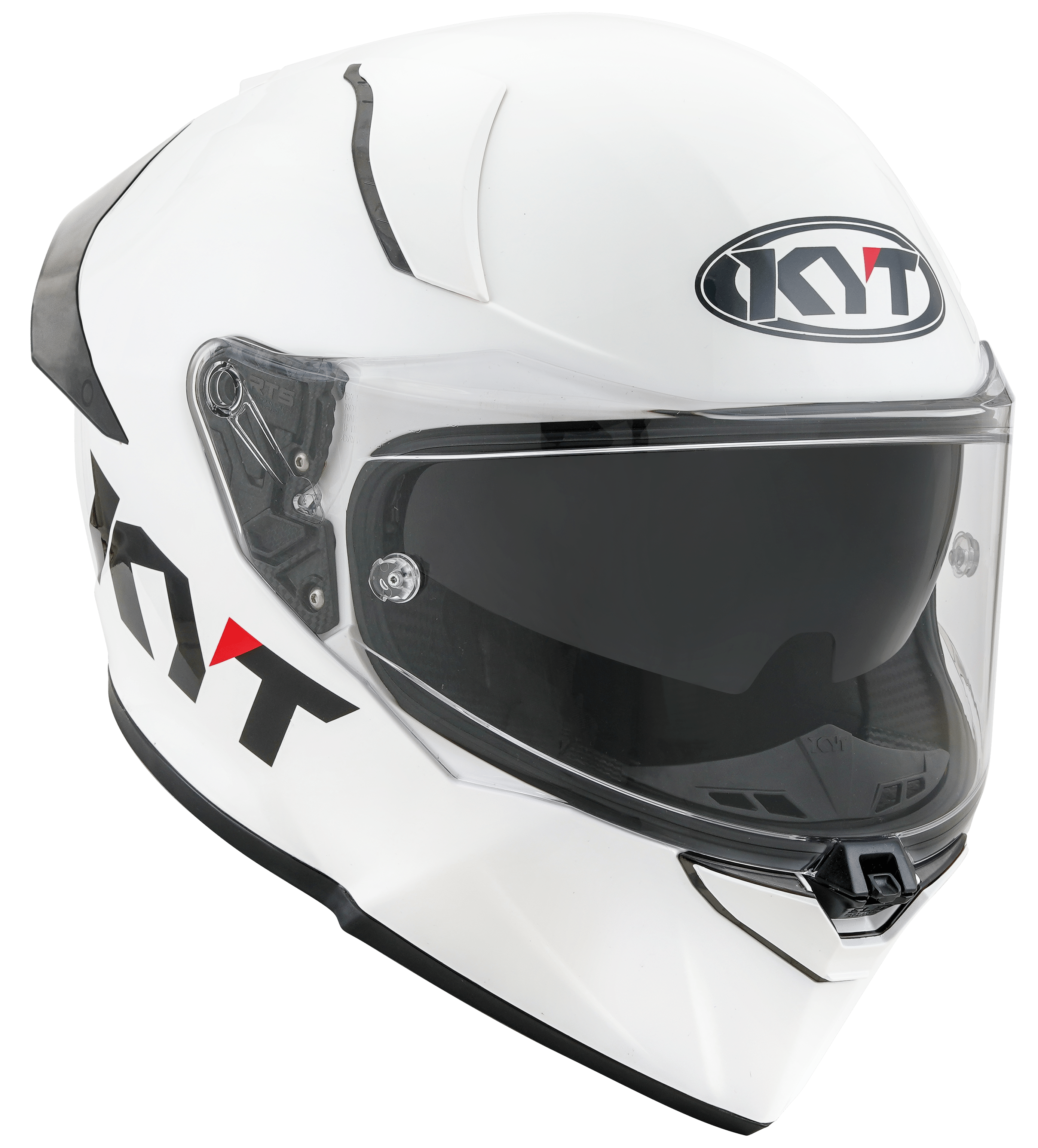 Casco KYT R2R Plain Blanco Y6R200W3 
