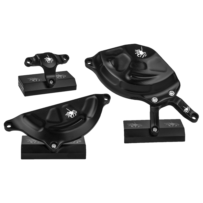 Cubierta de protección de aluminio Spider Racing Yamaha YZF-R3 (15-25) 20.Y140 