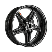 BST RAPID TEK Llantas traseras de carbono Yamaha YZF-R6 RJ27 (17-25) 