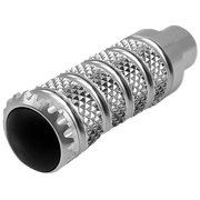 LighTech Repuesto de pie de Track-Use fijo 85,5 mm – Plata/Negro | RFTR318 