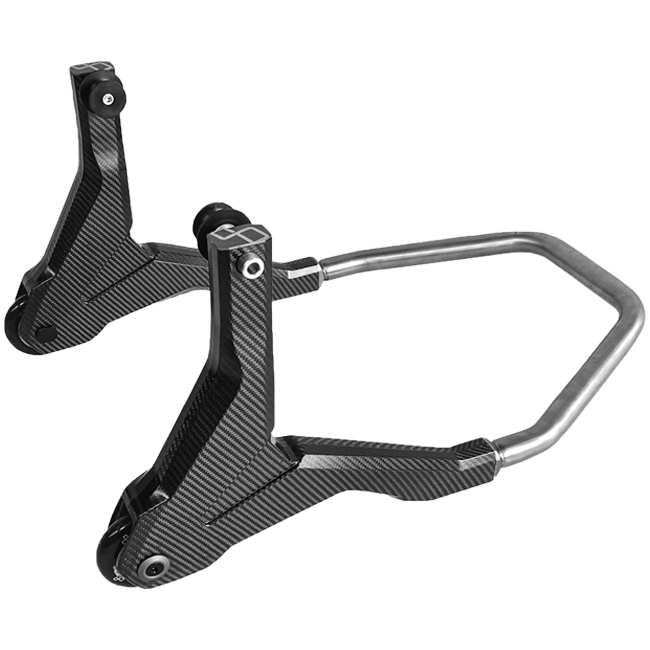 Soporte trasero de carbono LighTech Ducati Panigale V4/S (2025) con soporte para ruedas RSC004R 