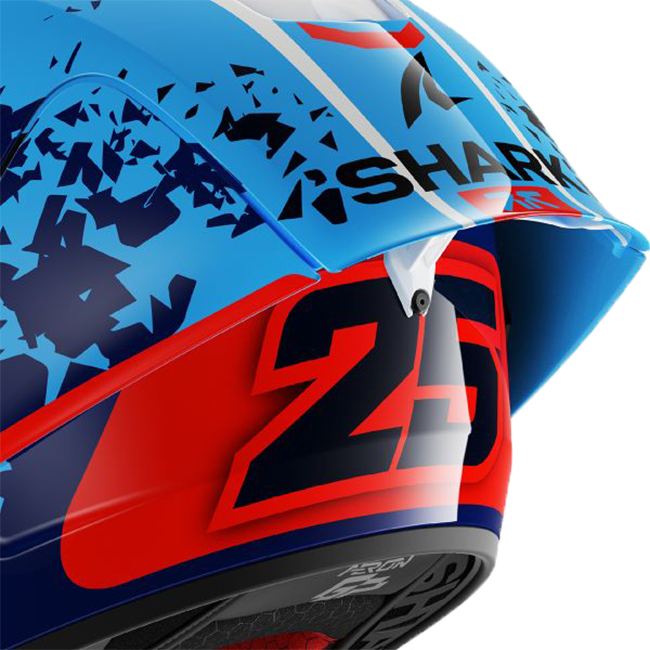 Shark Aeron GP Casco FIM 1 Réplica de Raúl Fernández 2025 