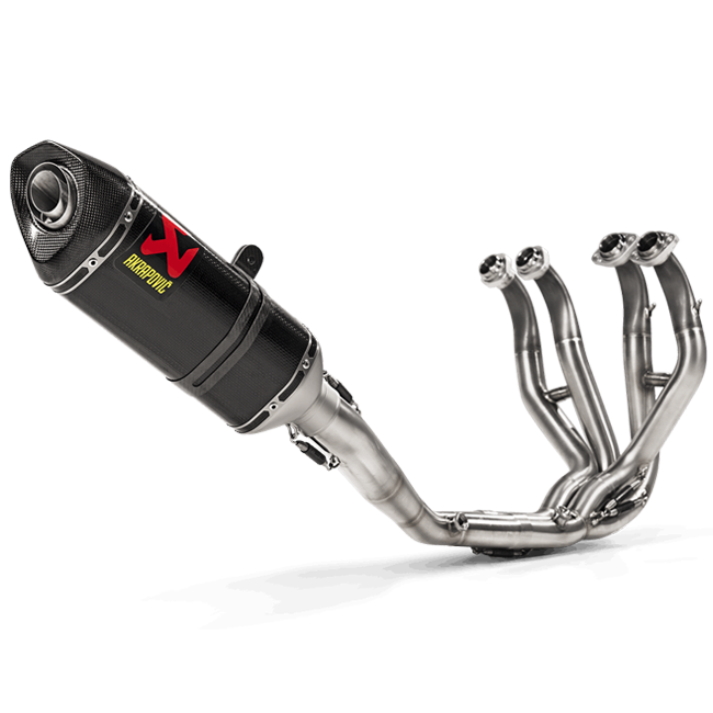 Línea de carreras Akrapovic de acero inoxidable Kawasaki ZX-6R (23-25) S-K6R11-RC/1 