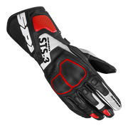 Spidi STS-3 Sport guantes de cuero para moto | Mujeres | Rojo | A220014 