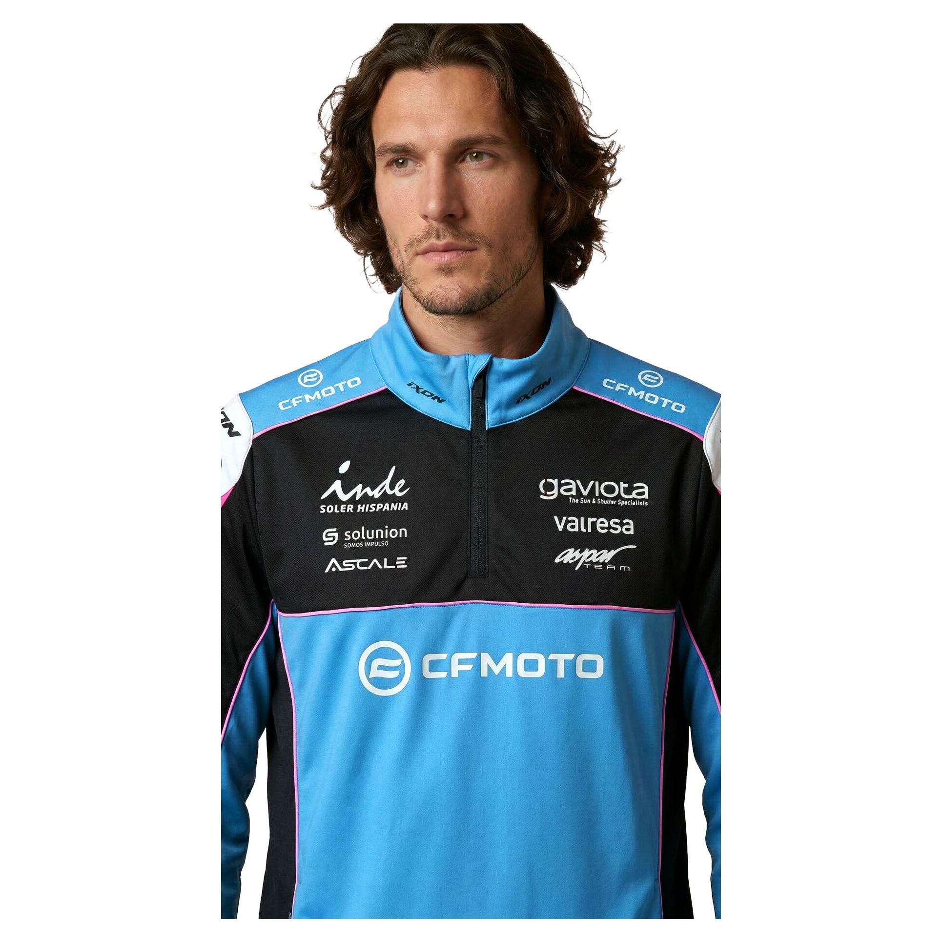 CFMOTO Aspar Racing sudadera réplica del equipo Ángel Nieto 2026 IXON 