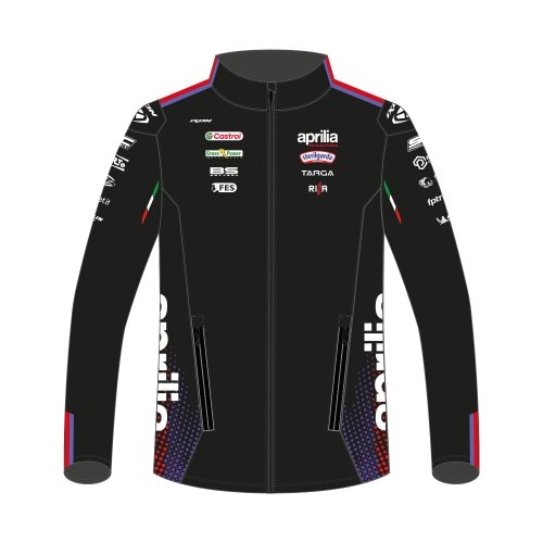 Sudadera con cremallera tipo zip del equipo de carreras Aprilia Racing Team, réplica 2026, infantil, IXON 