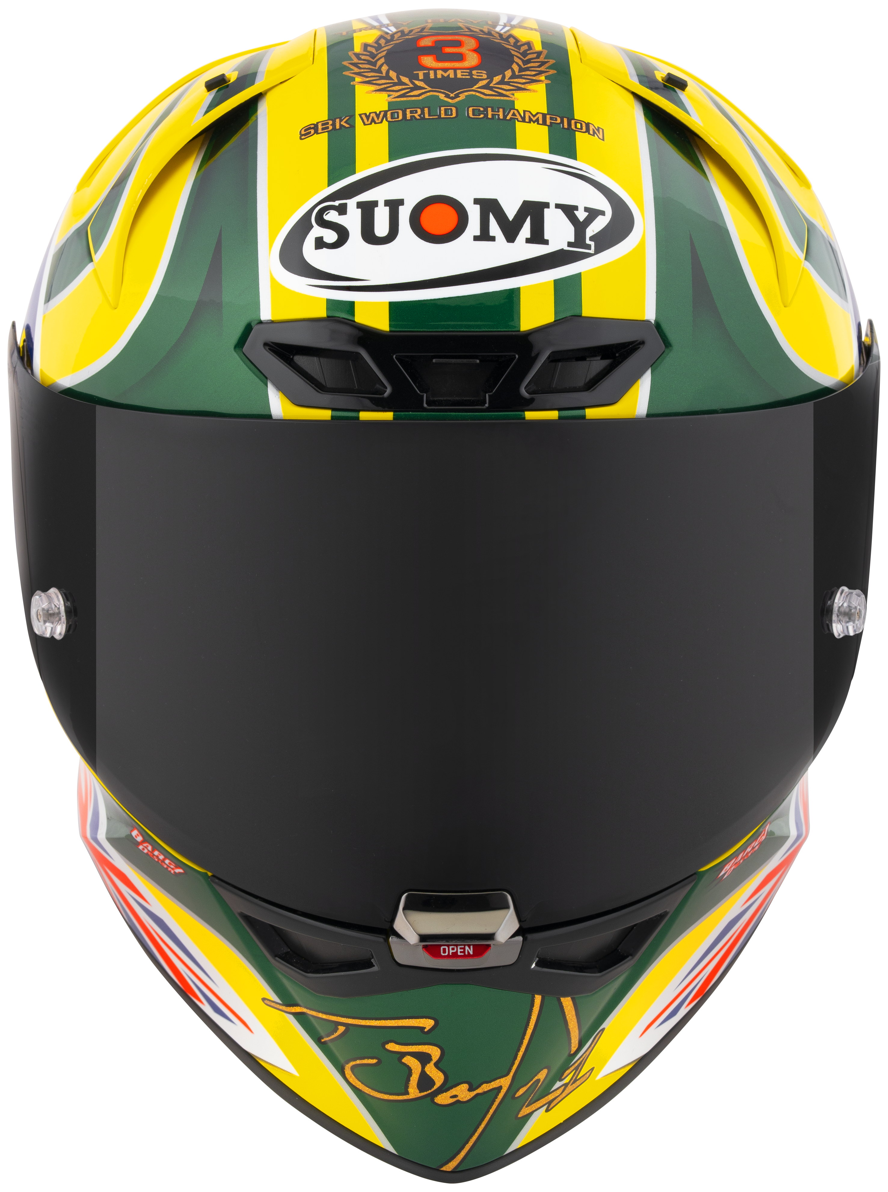 Suomy S1-XR GP Casco Réplica Troy Bayliss 2005 K6SX0002 