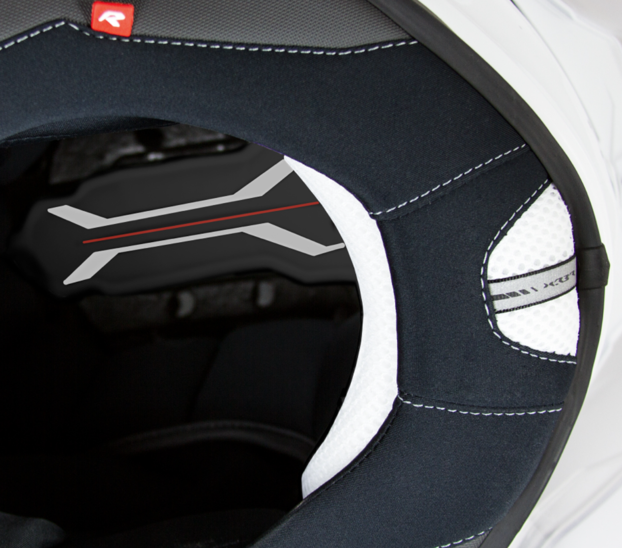 Nexx X.R3R Casco Swirl Carbon Rojo Plata 01XR323489023 