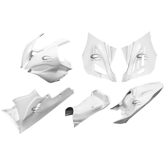 Juego completo de carenado Avio Fiber BMW S1000RR K67 (19-22) Carbonin 