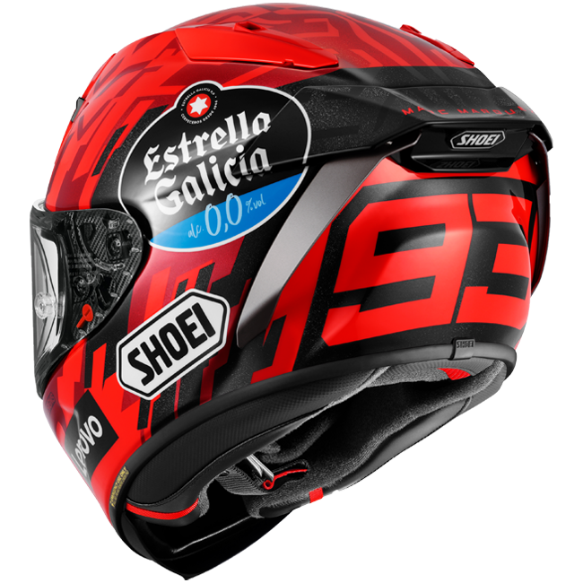 Shoei X-SPR PRO casco M.Marquez93 TC-1 réplica de Marc Márquez 2025 