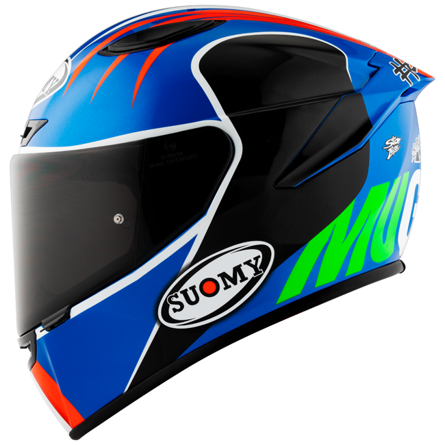 Suomy Track-1 Casco Francesco Pecco Bagnaia Mugello 2022 Réplica K6T10016 