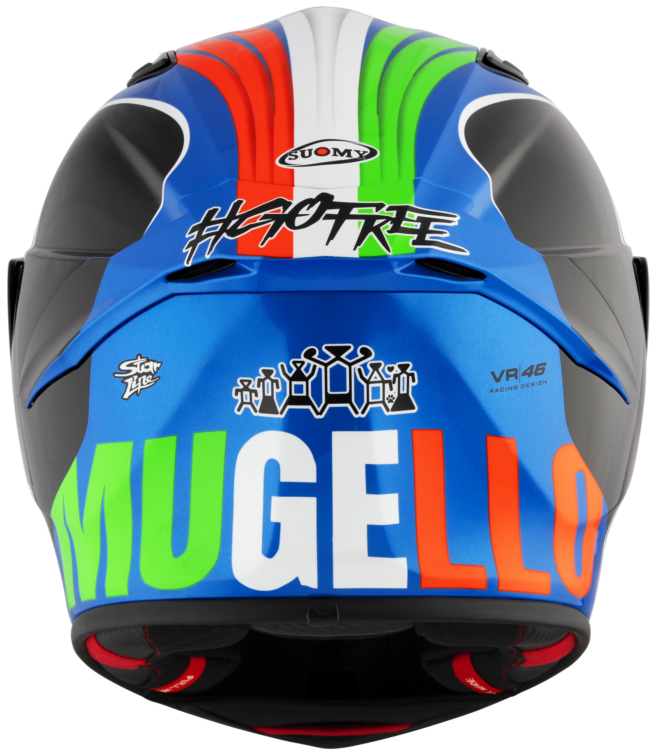 Suomy Track-1 Casco Francesco Pecco Bagnaia Mugello 2022 Réplica K6T10016 