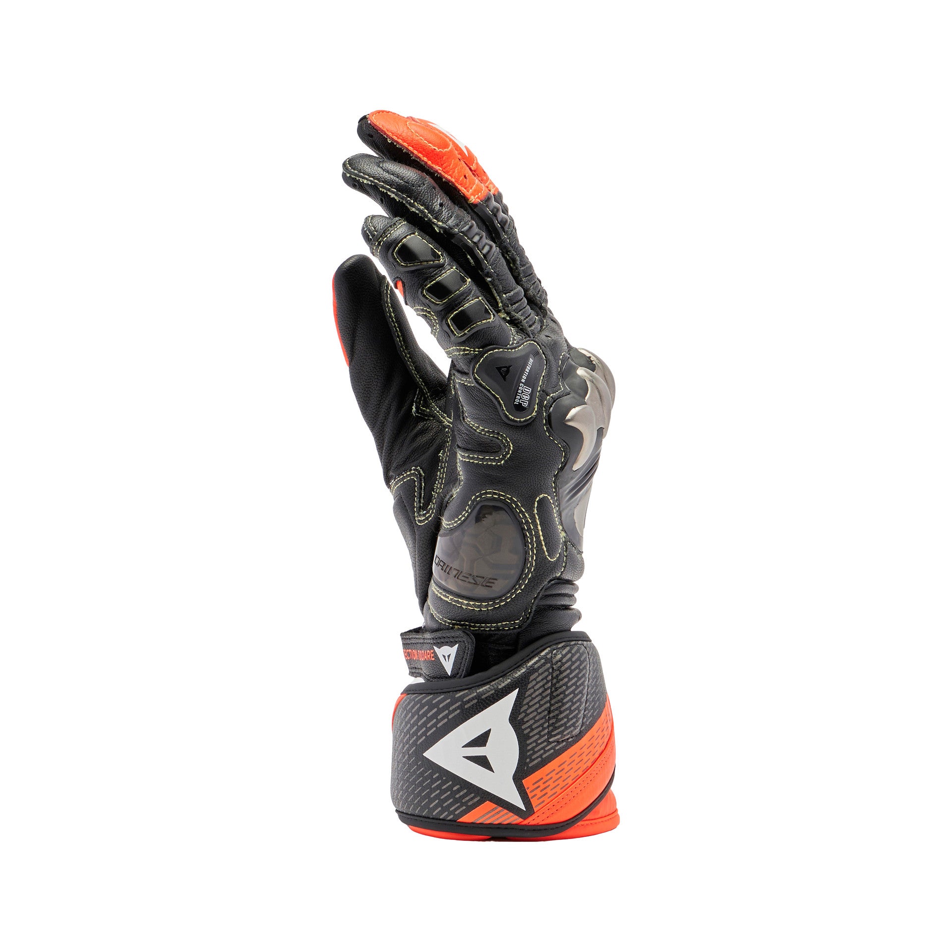 Guantes de moto Dainese Full Metal 7 Racing de cuero | Hombre | Negro/Rojo | 201810001462800 