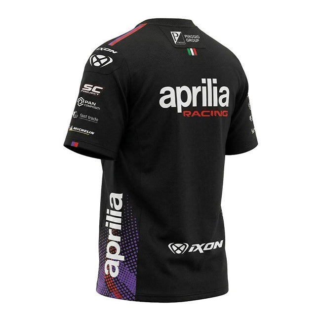 Camiseta réplica del equipo de carreras Aprilia 2026 para hombre IXON 