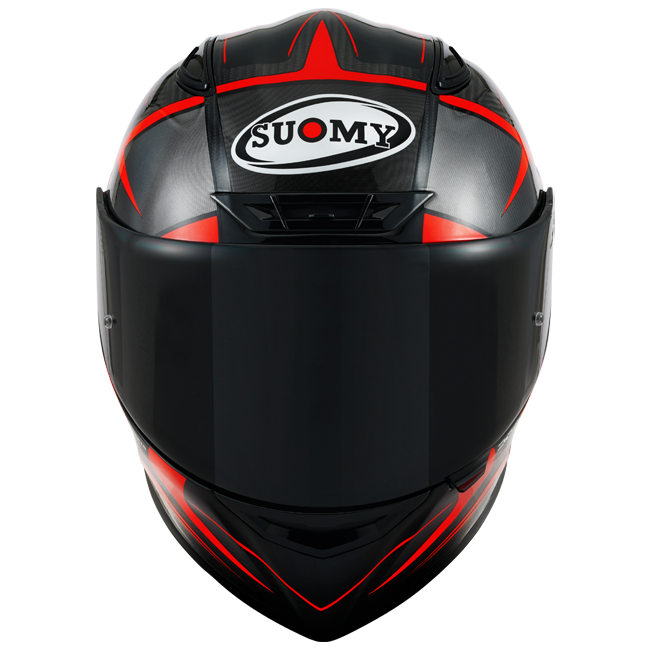 Suomy TX-Pro Casco Carbono Advance Rojo Fluo K6TX0003 