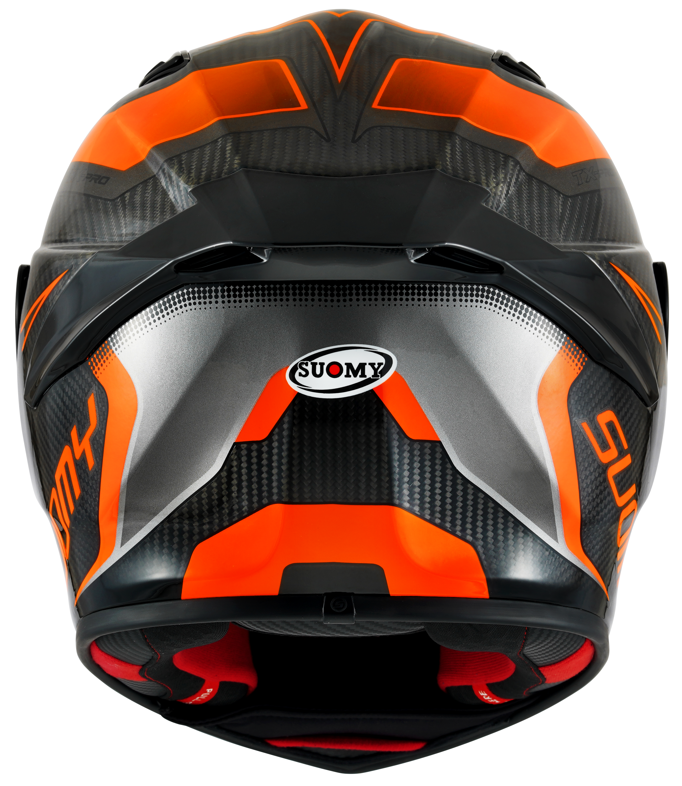 Suomy TX-Pro Casco Carbono Advance Naranja Fluo K6TX0004 