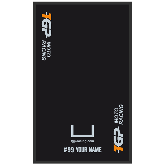 Alfombra para boxes y garajes de motocicleta Prime 200 x 320 cm TGP MotoRacing 