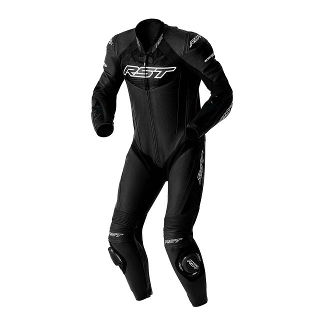 RST Tractech EVO D3O mono Mono de cuero – Mono de carreras perforado | Hombre | Negro/Blanco | 103634 