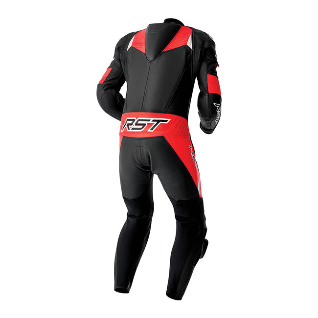 RST Tractech EVO D3O mono Mono de cuero — Mono de carreras perforado | hombre | negro/rojo | 103634 