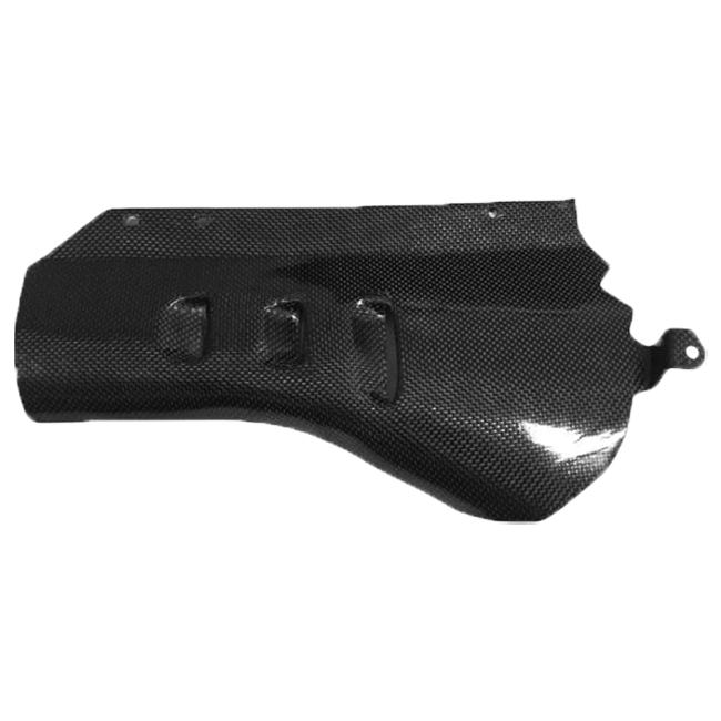 Protección de escape de carbono para el sistema de escape SSP Akrapovic Feel Racing Ducati Panigale V2 955 (20-24) FR.460.111 