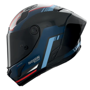 Casco Nolan X-804 RS Ultra Carbon Piega Oscuro Azul/Azul/Rojo 366 