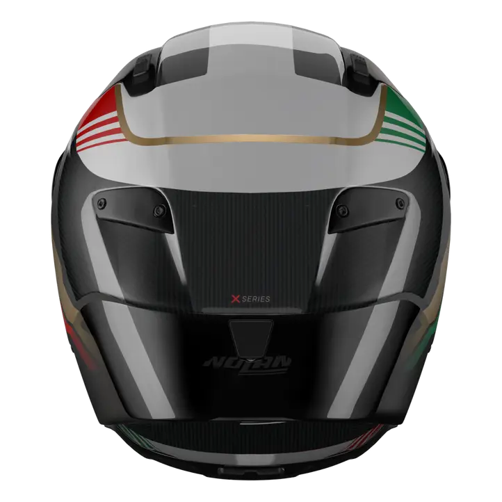 Casco Nolan X-804 RS Ultra Carbon Piega Gold/Rojo/Verde 367 