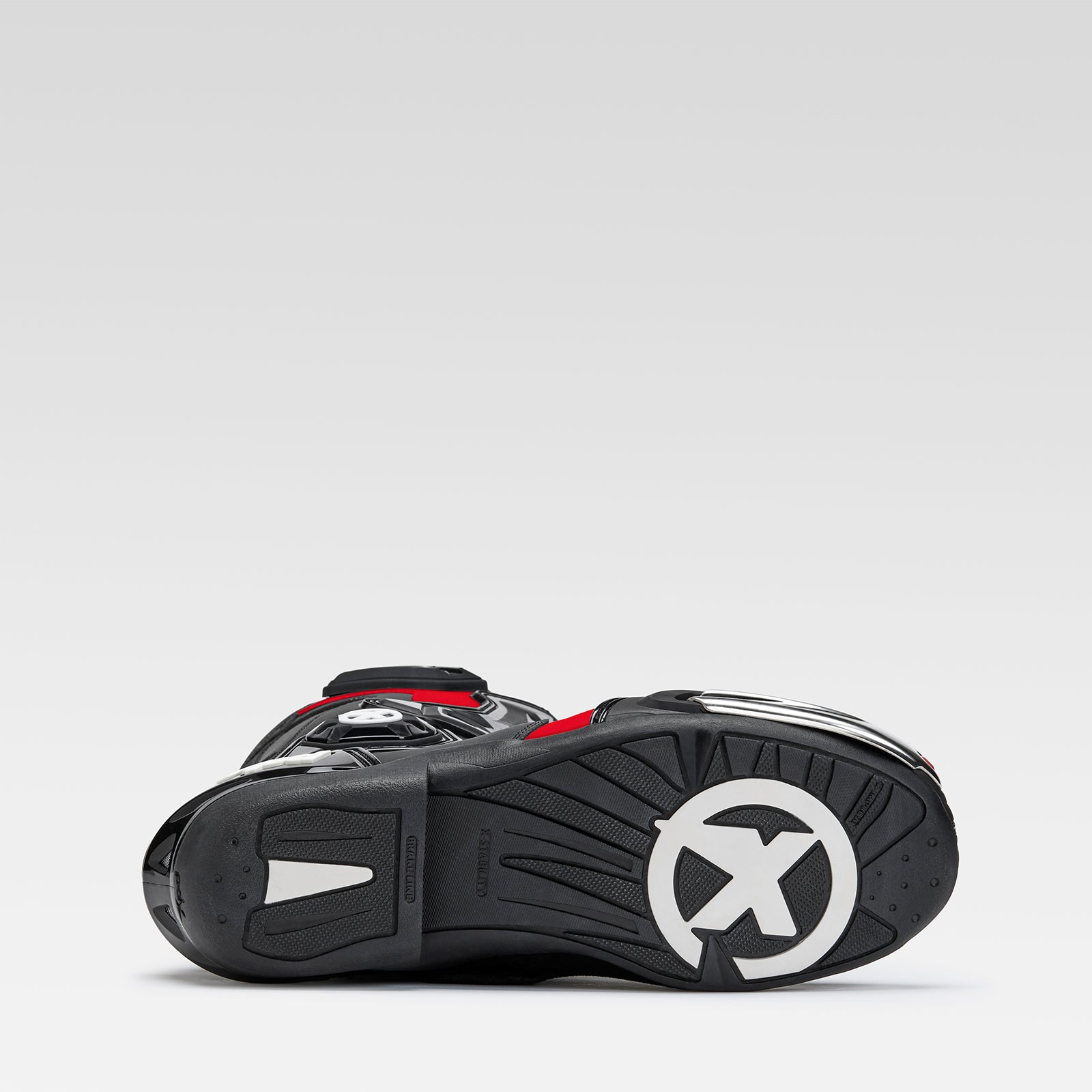 XPD XP6-S botas de moto | Hombre | Rojo/Negro 