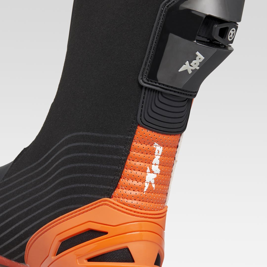 XPD XP9-R Botas de moto de carrera y calle | Hombre | Naranja/Negro 
