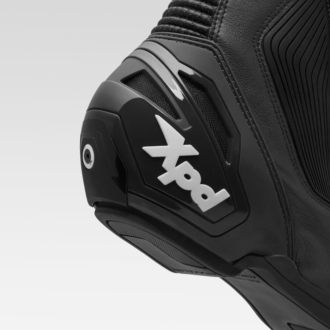 XPD XP9-S Botas de moto de carreras y de calle | Hombre | Negro 
