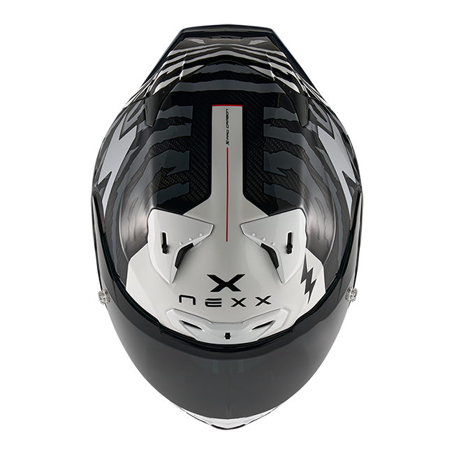 Casco Nexx X.R3R Ziger Carbon Negro Gris 01XR323513066 