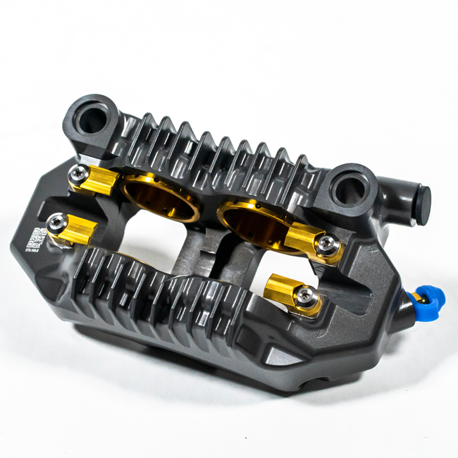 Talos X75 SBK Racing Monoblock P4 32/36 100mm pinza de freno delantera derecha | X75.100.HD.R 