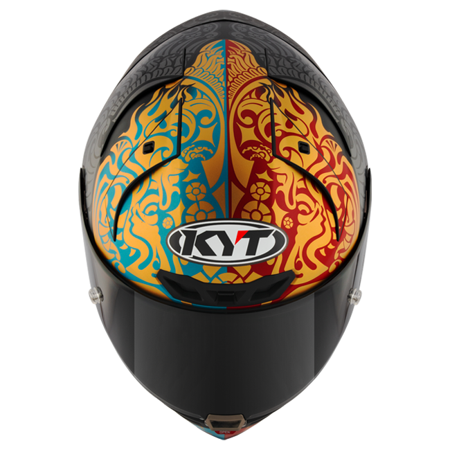 KYT KX-1 Race GP Casco Réplica Enea Bastianini Indonesia 2023 Y6KX0004 