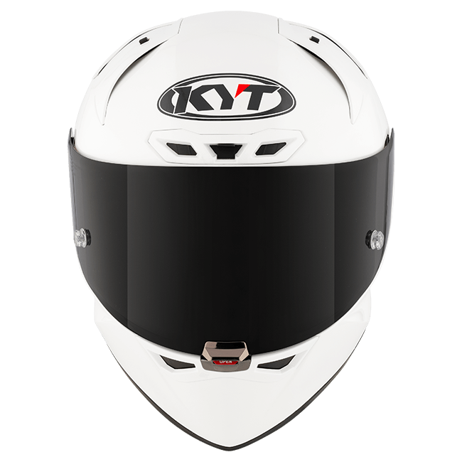 KYT KX-1 Race GP Casco Plano Blanco Y6KXX0W3 