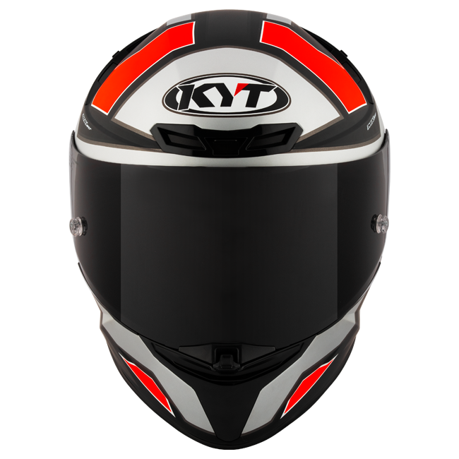 KYT TT-Revo Casco Electron Grey Red mate Y6TR0006 