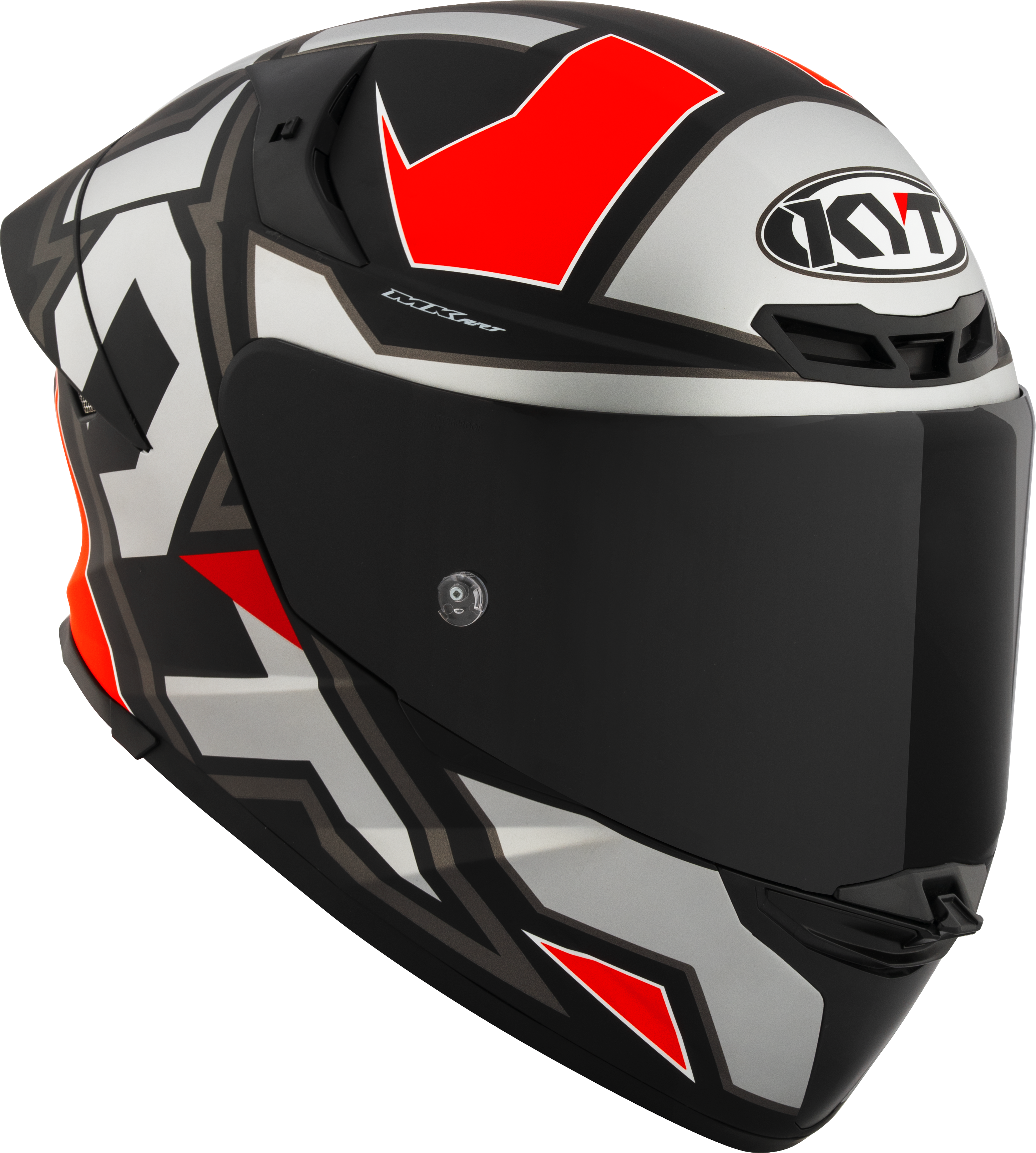 KYT TT-Revo Casco Electron Grey Red mate Y6TR0006 