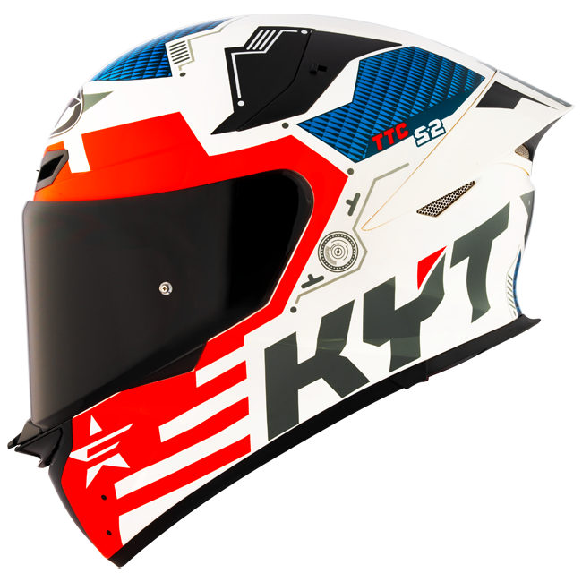 KYT TT-Revo Casco Fuselaje Rojo Y6TR0020 
