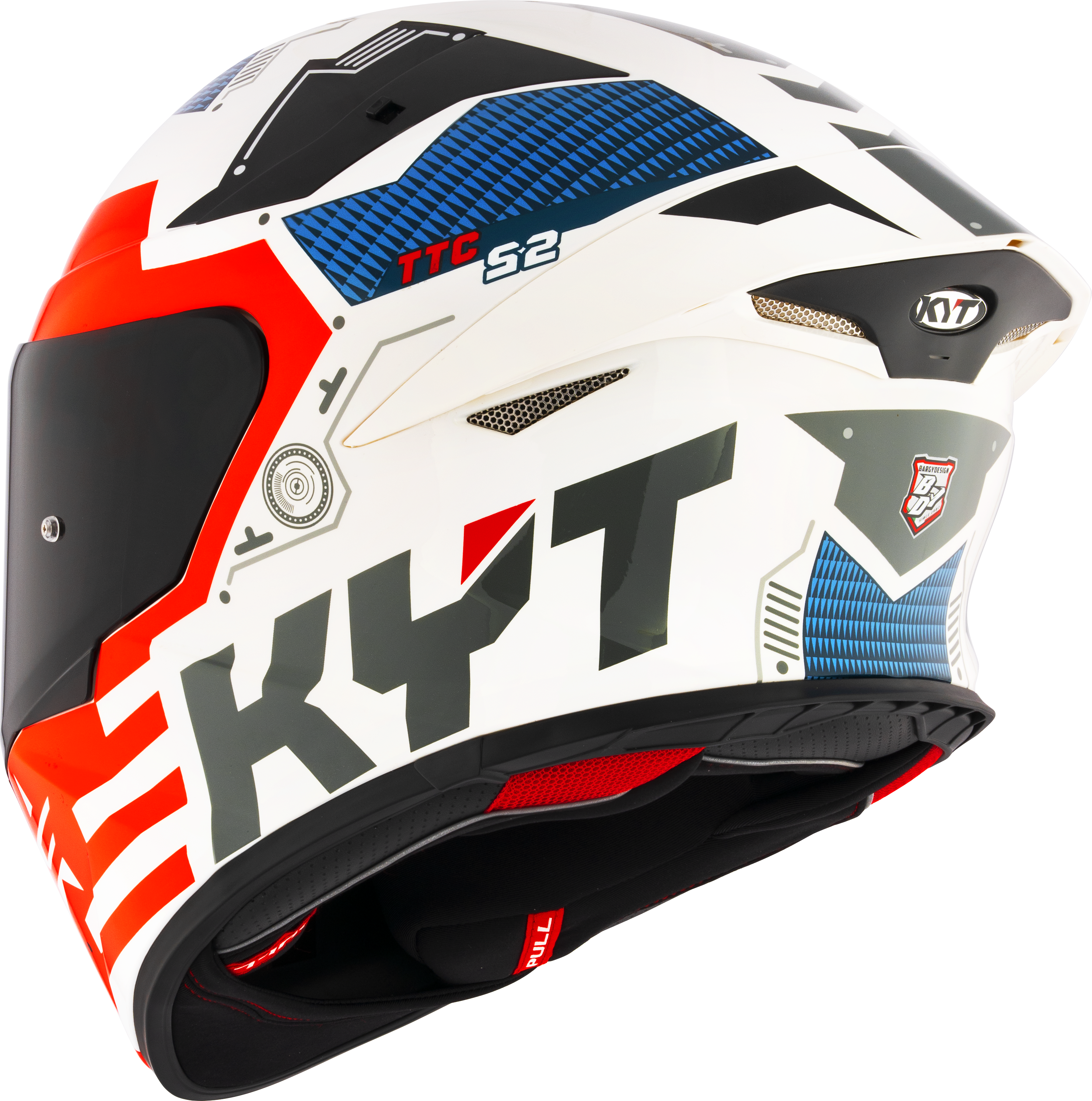 KYT TT-Revo Casco Fuselaje Rojo Y6TR0020 