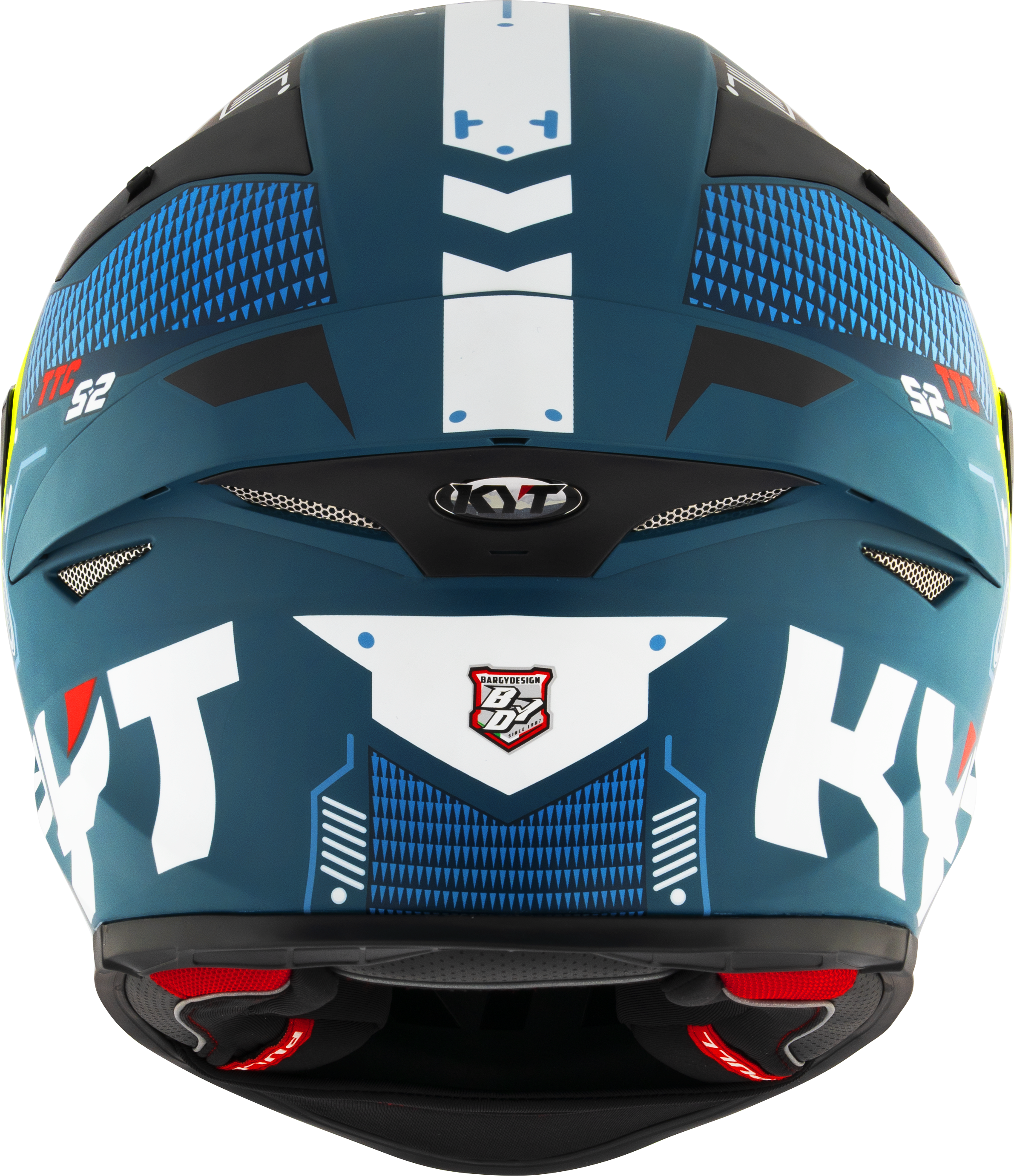 KYT TT-Revo Casco Fuselaje Amarillo mate Y6TR0021 