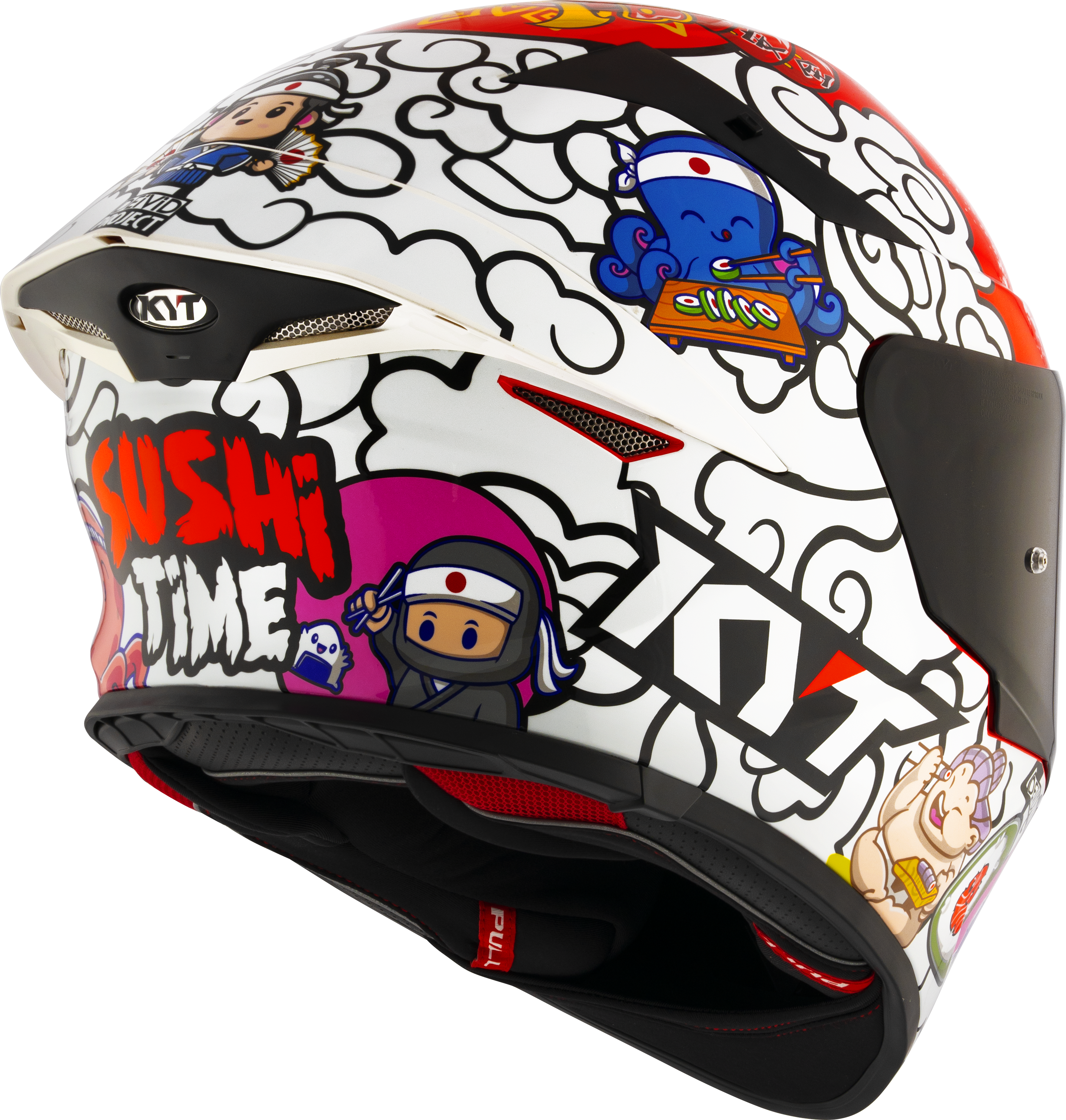 KYT TT-Revo Casco Sushi Time Y6TR0042 