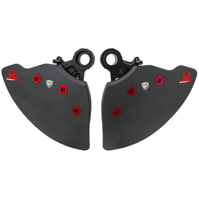 Pinzas de freno de carbono Refrigeración Conductos de aire GP Evo Pramac Racing Ducati Panigale V4 (2025) 